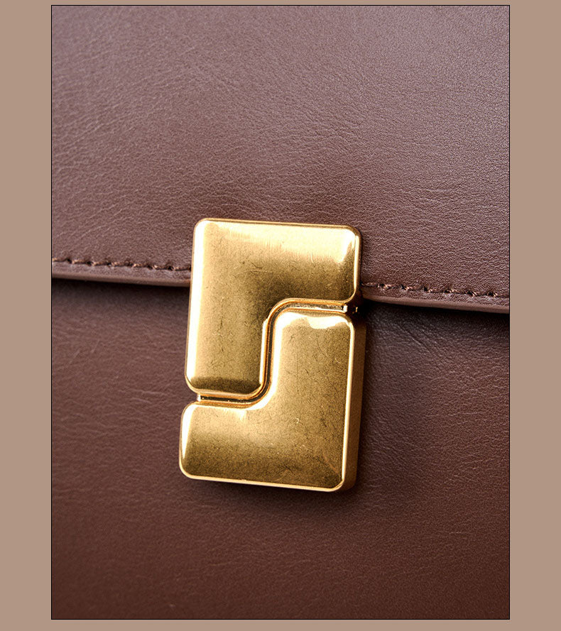 Sac Classique - Structuré en Cuir de Vache