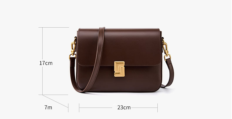 Sac Classique - Structuré en Cuir de Vache