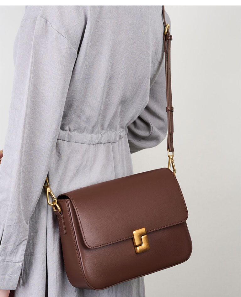 Sac Classique - Structuré en Cuir de Vache